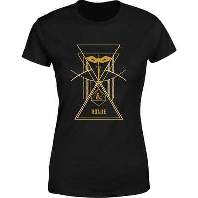Dungeons & Dragons Rogue Women's T-Shirt - Zwart - XS