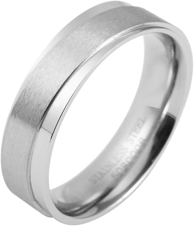 AKZENT Akzent herenring Romantic Gift, zilverkleurig, duurzaam