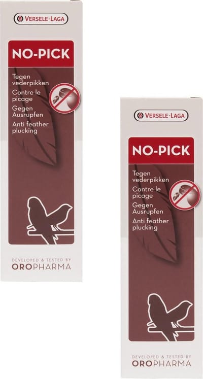 Versele-Laga Oropharma No-Pick Bitterspray - Vogelsupplement - 2 x 100 ml