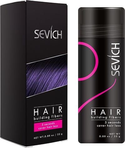 Premium Kwaliteit Haarpoeder - Haarvezels - Haarverdikker - Hair Fiber - Kale plekken bedekken -Keratine Haarvezels - Zwart