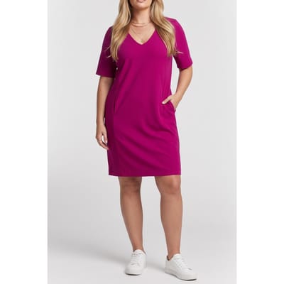 Studio Anneloes Silvie Ssl Dress Magenta Größe: XS | Blusenkleider Outlet | Damen | Rosa