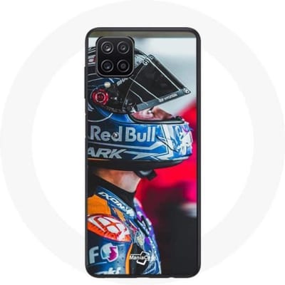 Coque - maniacase - Galaxy A12 - Souple - Moto GP - Protection et décoration noir
