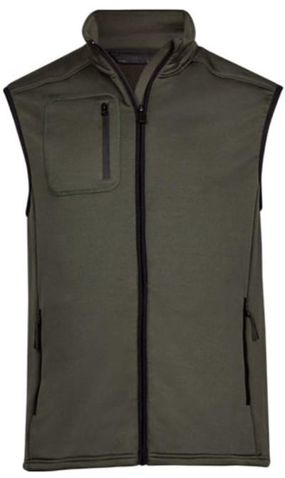Tee Jays - Stretch Fleece Bodywarmer - Deep Green maat L