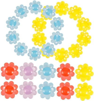 Fiets Spaak Decoraties - Spaakkralen Wieldecoratie - Kinderfiets Versieren - Vrolijke Kleuren - 80 Stuks - Diverse Kleuren