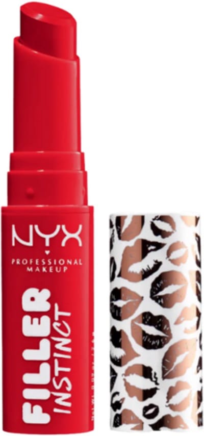 NYX Professional Makeup - Filler Instinct - 01 Besos - High Shine Lip Color - Lipstick/Lipgloss - Plumping Lip Color - Hoogglans Lippenstift - VEGAN - 2,6 g