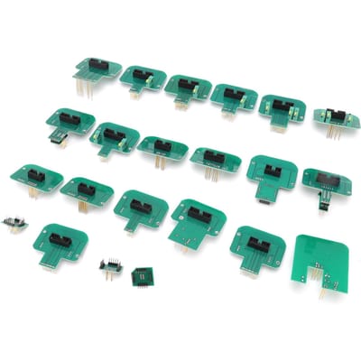 22 pièces Adaptateurs de Sonde de Cadre BDM LED Vert Outil Professionnel de Reprogrammation de Puce Remplacement pour Bosch blue