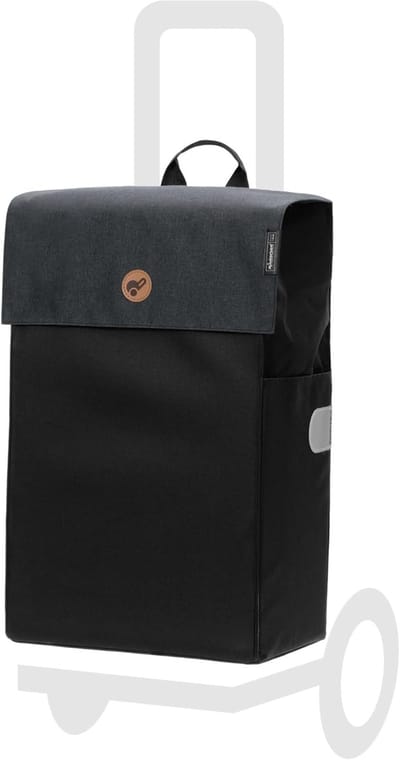 Shopper Tas 44 Liter Zwart - Ruime en Praktische Tas voor Elke Gelegenheid