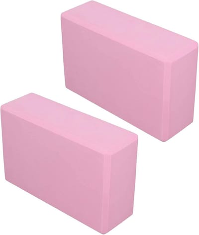 Yogablokken 2 Stuks - Schuim blokken - Houding verbeteren - Zacht antislip oppervlak - 15 x 225 x 75 cm