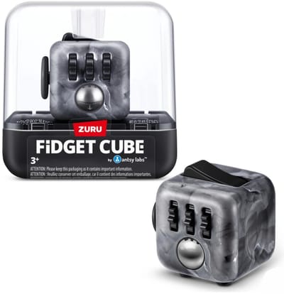 ZURU Fidget Cube - Fidget Toys - Anti Stress Speelgoed - Friemelkubus - Mat Roze