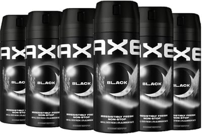 AXE Deo Spray Black - 6 x 150 ml - Voordeelverpakking