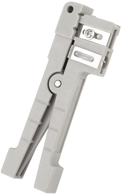 Dailygoody - Fiber Optic Kabelstripper - Coaxial Stripping Tool - Verstelbare Bladen - Gebruiksvriendelijk - Voor Fiber Optic en Coaxial Kabels - Prof