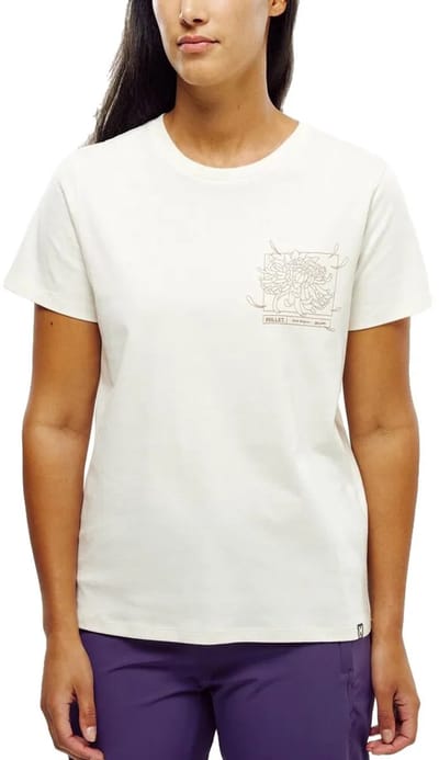 Millet Cimaï Collab T-shirt Met Korte Mouwen Wit S Vrouw