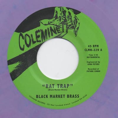 Black Market Brass - Rat Trap / Chop Bop (LP) (Coloured Vinyl) (Limited Edition)