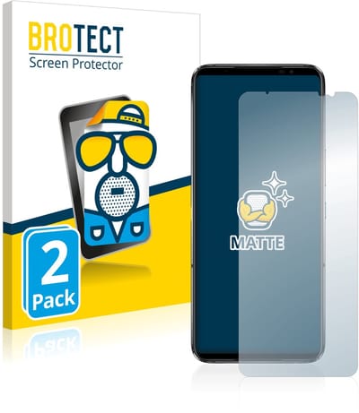 BROTECT - Screenprotector voor ASUS ROG Phone 6 Pro - Folie Beschermfolie matte 2 Stuks