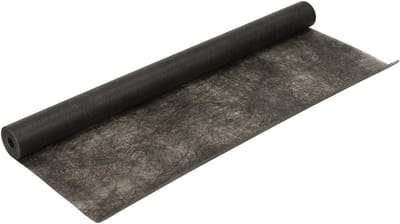 Onkruidvlies Premium - Wering Vlies - Onkruid Vrij - Ademend Materiaal - 15 x 1 m - Zwart
