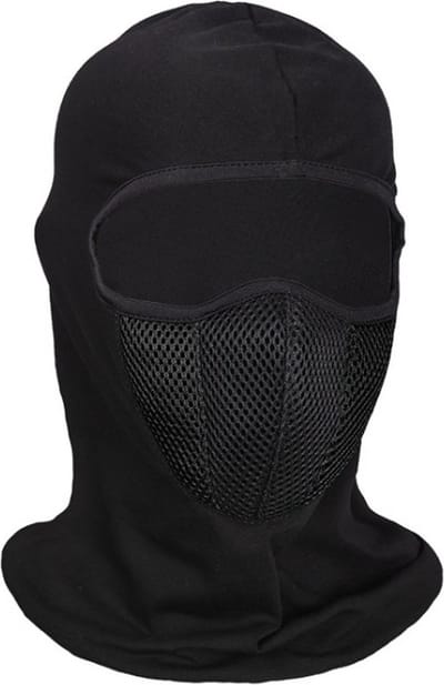 Balaclava Bivakmuts I Nekwarmer I Bivak I Gezichtsmasker I Motormuts I Skiën I Snowboarden I Motorrijden I Zwart