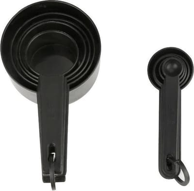 10-delige set Maatlepels & Maatbekers-Complete Maatschep Set -Maatlepel Set- Maatcups-Cup Meetinstrumenten- Multi Purpose Lepels