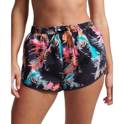Superdry - Vintage strandshort met print - Dames - Korte broeken
