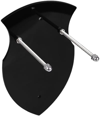 Dailygoods- Zwaardrek Wandmontage - Zwaardhanger - Display voor Zwaarden/Dolken/Bijlen - Hoogwaardig Acryl - Stevig en Duurzaam - Lange Levensduur - Zwaarddisplay
