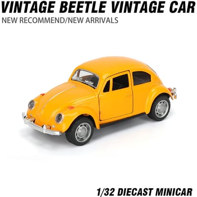 1 st 1:32 Vintage Kever Legering Auto Deur Opening Jongen Cadeau Kinder Speelgoed Auto Bureau Feestdecoratie Kerstcadeaus