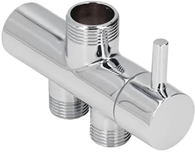 Dailygoods- Omschakelklep Messing - Doucheomstelling - Verstelbare Douchearmhouder - G1/2 Schroefdraad - Water Connector - Goede Afdichting
