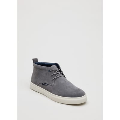 Ben Sherman Parkway Suède Heren Grijze Laarzen