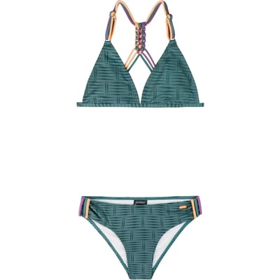 Protest PRTFimkes JR - Bikini set Meisjes - Gespsluiting - Uitneembare vulling - Normale pasvorm - Oranje