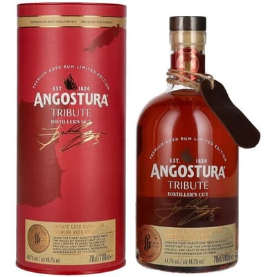 Angostura Tribute Distiller's Cut Premium Aged Rum Limited Edition 44,7% Vol. 0,7l in geschenkverpakking