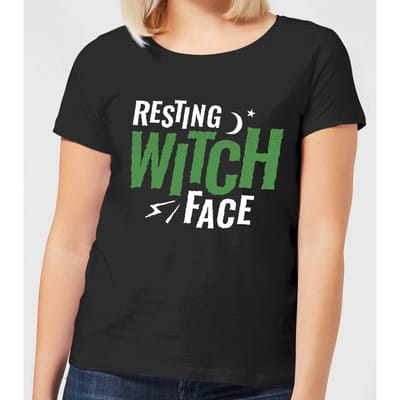 Resting Witch Face Women's T-Shirt - Black - 3XL