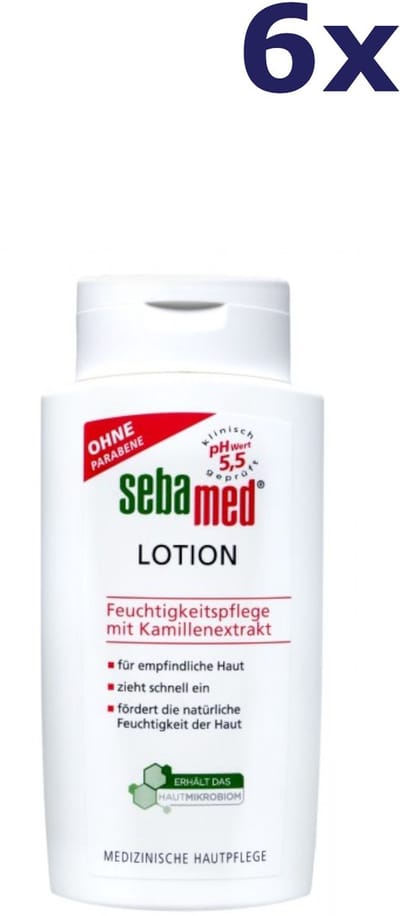 6x Sebamed Lotion 400 ml