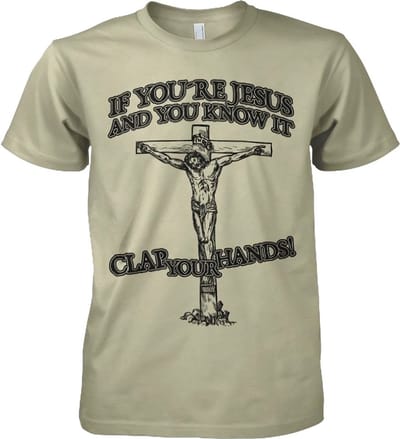 Hybris If You're Jesus – Klap in je handen! Khaki