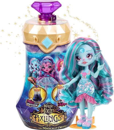 Magic Mixies Pixlings - Zeemeermin Pixling Pop Marena - Maak een magische toverdrank