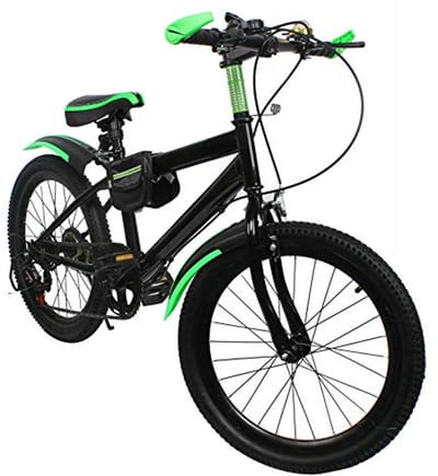 7 Versnellingen Kinderfiets 20 Inch Met Modderbeschermers, Geschikt Voor Jongens en Meisjes van 125 cm tot 155 cm