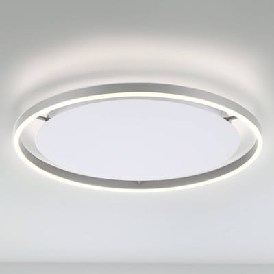 JUST LIGHT. GmbH LED plafondlamp Ritus, Ø 58,5cm, aluminium