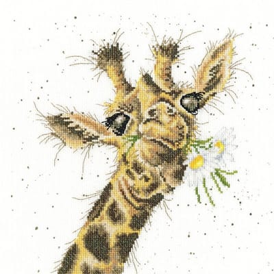 Borduurpakket giraffe van Bothy Threads XHD83