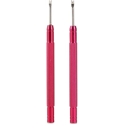 2 stuks Horloge Minuut Seconde Uur Wijzers Verwijderen Horloge Repareren Maken Gereedschap pink