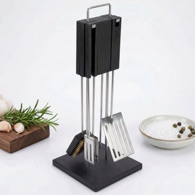 Lomera Bbq Gereedschapset - Barbecue Gereedschapset - Bbq Set - Barbecue Set - Bbq Accessoires Set - Barbecue Accessoires Set - Grill Gereedschapset - Grillset - Bbq Tools Set - Bbq Gereedschap