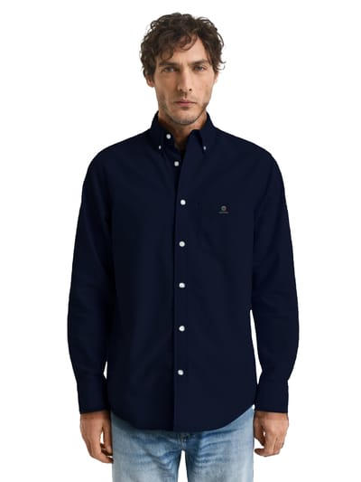 Enzo heren Regular Fit Oxford overhemd