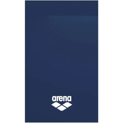 Arena Handdoek Microfiber Navy/Wit