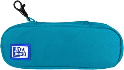 Pennenetui - Etui voor pennen - School Organisatie - Met ophanghaak - 20 x 4 x 4 cm - Aqua