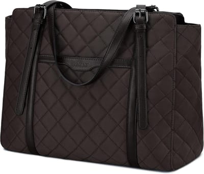 Grote Puffer Tote Bag Dames - Waterafstotende Laptoptas voor Werk en Studie