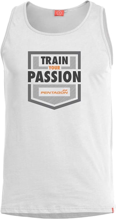 Wit Heren Train Vest Zonder Mouwen voor Fitness en Sport