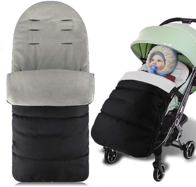 Unyqoos® Universele warme en waterafstotende voetenzak voor kinderwagens