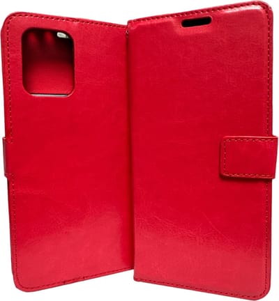 Portemonnee Book Case Hoesje Geschikt voor: Samsung Galaxy S10 Lite 2020 - rood
