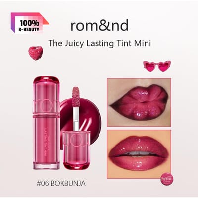 Rom&nd Romand THE JUICY LASTING TINT MINI 1g/0.04oz (13 kleuren)