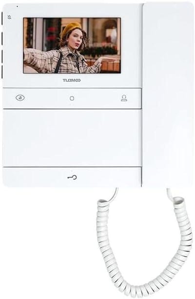Video Deurintercom - Huis Telefoon - Veilig Thuis - Met Hoorns - N.v.t. - Wit