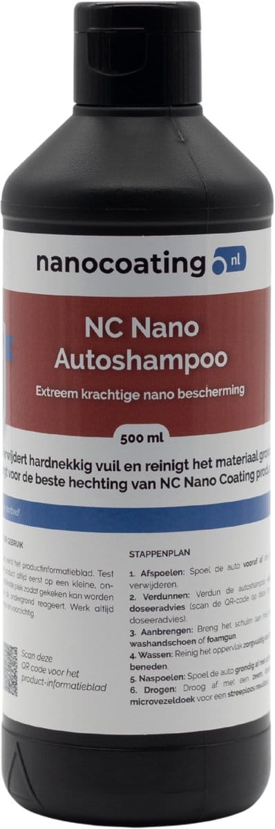 NC Nano Autoshampoo – Autoreiniger | Diep Reinigend | Lakveilig & Glansversterkend