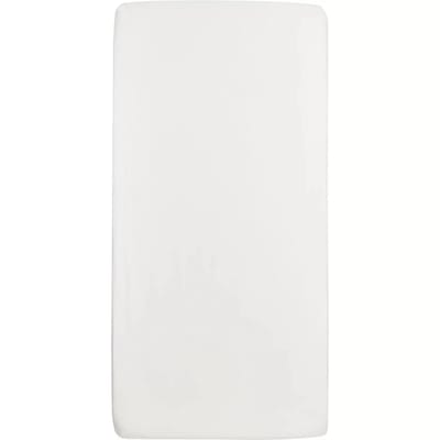 Meyco Baby Uni geweven hoeslaken - white - 50x90cm