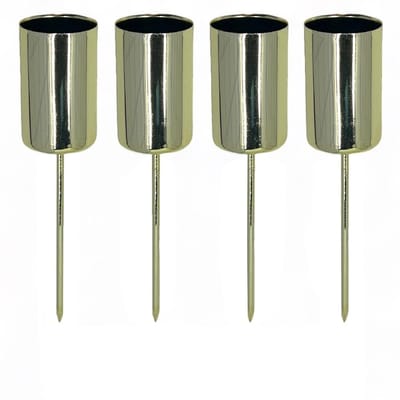 Dailygoods- Adventskerzenhouder 4-delig - Kandelaar voor staafkaarsen