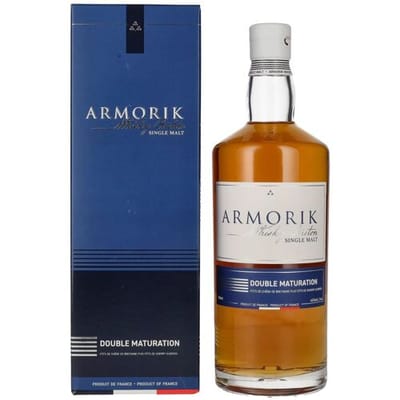 Armorik Whisky Armorik DOUBLE MATURATION Whisky Breton Single Malt 46% Vol. 0,7l in geschenkverpakking